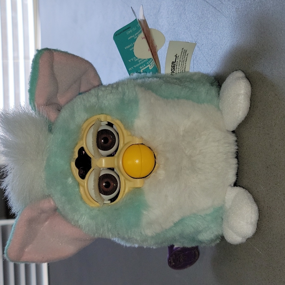 Furby baby 1999 Mint green furby babies